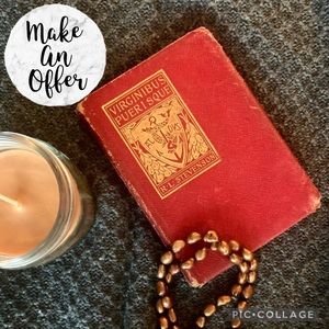 1900 Virginibus Puerisque Red Vintage Book